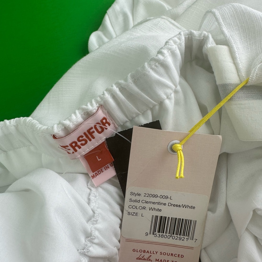 PERSIFOR White Maxi Sundress, NWT N0595 - Picture 6 of 12